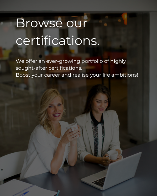 Browse our certifications homepage